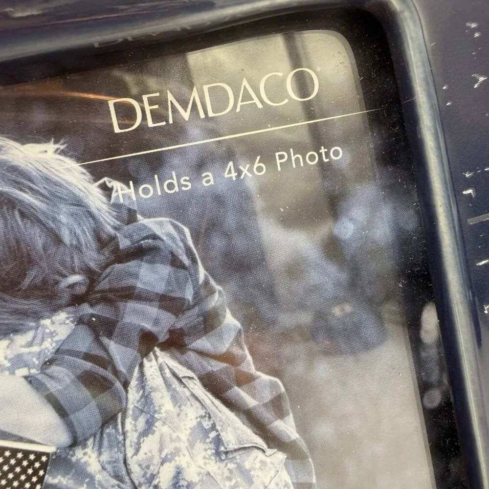 DEMDACO Dear You Our Hero Photo Frame 4x6 Patriotic Military Gift